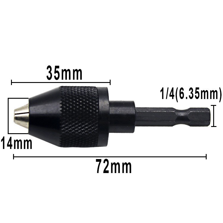 ĐẦU NỐI KẸP MŨI KHOAN NHỎ phân loại ĐẦU NHỎ ĐẦU LỚN KẸP MŨI TỪ 0.5mm/0.3mm đến 3mm/6mm - 105/887