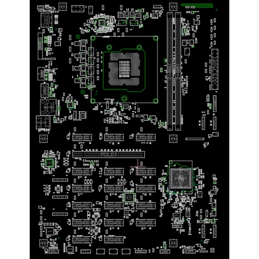 Sơ đồ mạch Boardview MS-7B25 MS 7B25 dùng cho thợ sửa chữa
