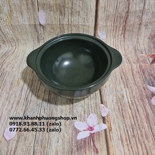 nồi đát kho thịt sứ Minh Long - nồi đất kho thịt