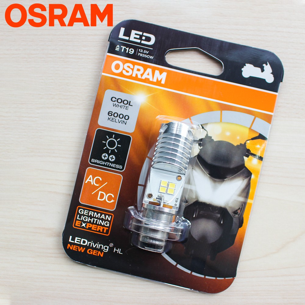 Bóng đèn LED OSRAM T19 Dream, Wave, Air Blade Thái tăng sáng trắng