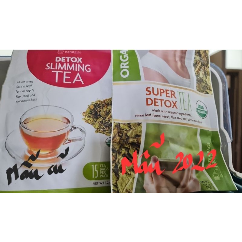 Trà thảo mộc Nanogize Super detox tea
