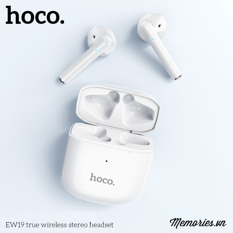 Hoco Earphones EW45, EW19, S19 ENC, ES34 TWS Bluetooth 5.0 chính hãng - Tai nghe thu âm móc vành tai, giảm tiếng ồn