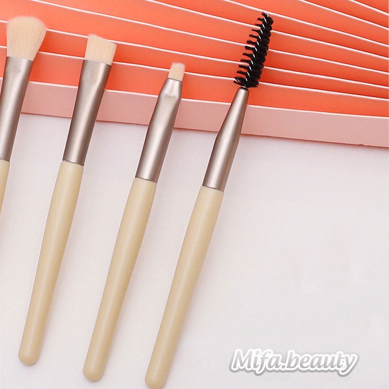 Bộ Cọ Trang Điểm Tám Cây Trong Túi Zip Siêu Cute Hàng Nội Địa Trung