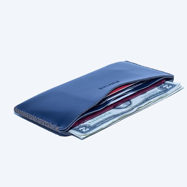 Ví Da Opmo Handcrafted Wallet HAVIAS Xanh Navy