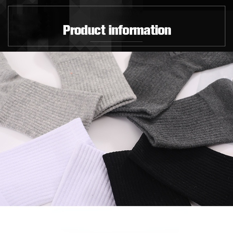 Vớ Thể Thao Cổ Cao Trung Bình Dày Dặn Thấm Hút Mồ Hôi Phù Hợp Cho Leo Núi/Đi Bộ Đường Dài