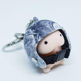 zbx-Móc khóa bé Ciu đội nón bảo hiểm siêu cute - Có sẵn-khl