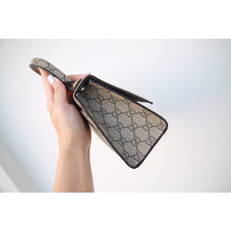 Túi xách nữ đeo chéo khoá B hoạ tiết logo fullbox có hộp