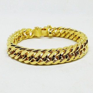 Lắc tay nam mạ vàng 18k dạng xích sang trọng