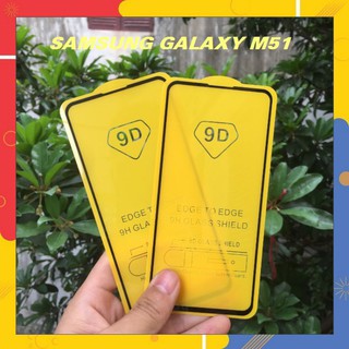kính cường lực 9D samsung A34 / A54 / M51 full keo thế hệ mới kèm phụ kiện dán