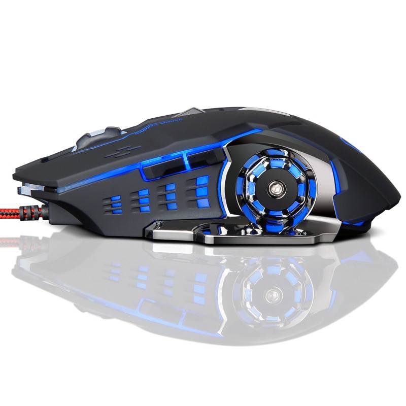 Chuột gaming V6 Thunder mắt đọc tiên tiến 8000 DPI