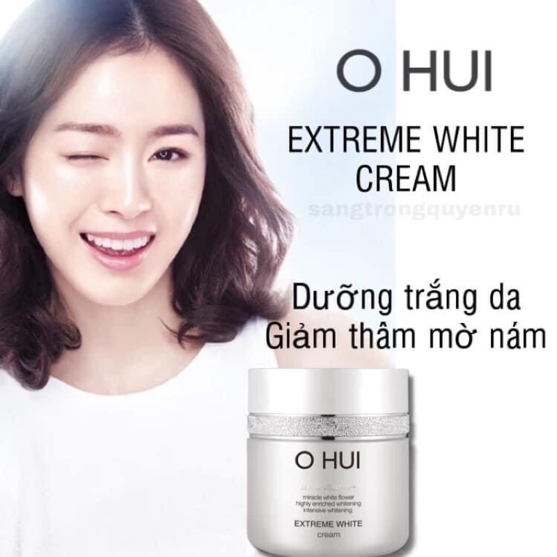 Kem dưỡng trắng da giảm mờ thâm nám Ohui Extreme White Cream 50ml