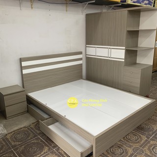 Giường ngủ gỗ cn MDF CPX-G11