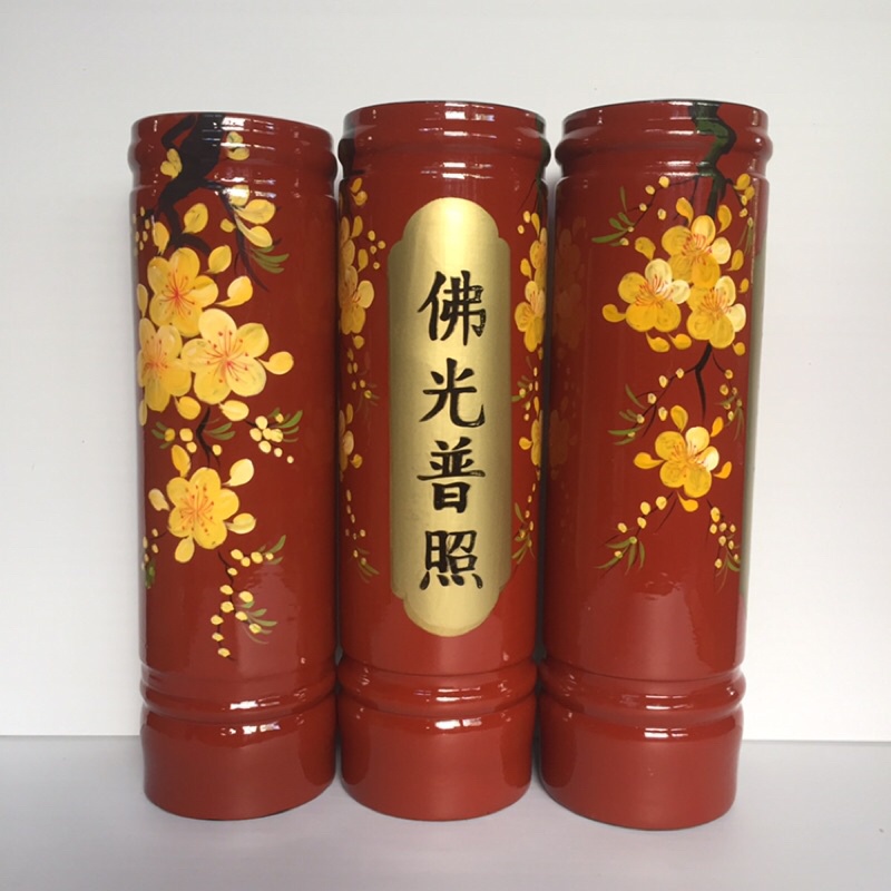 Ống nhang bông mai vàng thờ cúng 26CM/32CM/32CM ĐẠI
