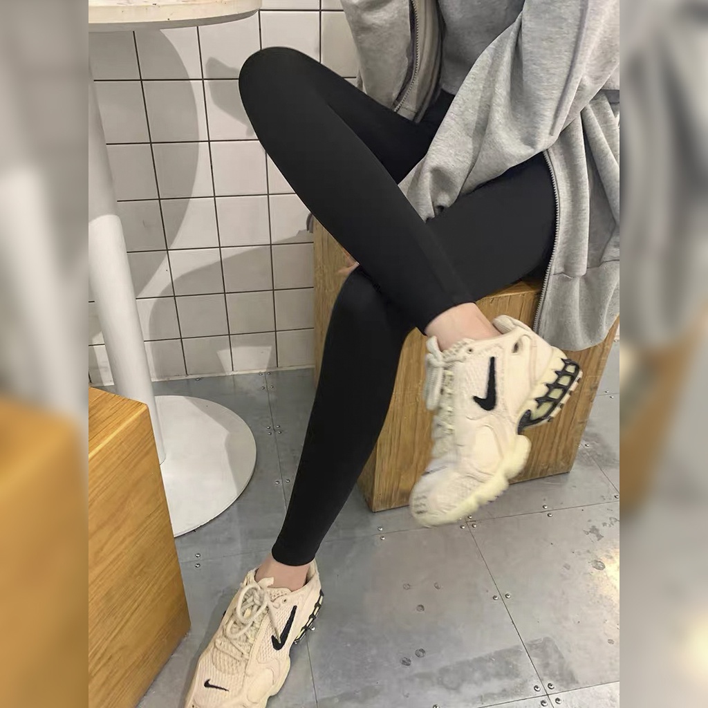 Quần legging nữ BECHIPI dài lưng cạp cao giữ nhiệt bigsize - QLG2214
