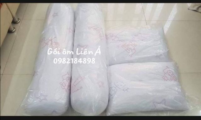 Gối ôm cao su xay Liên Á 35 x 100