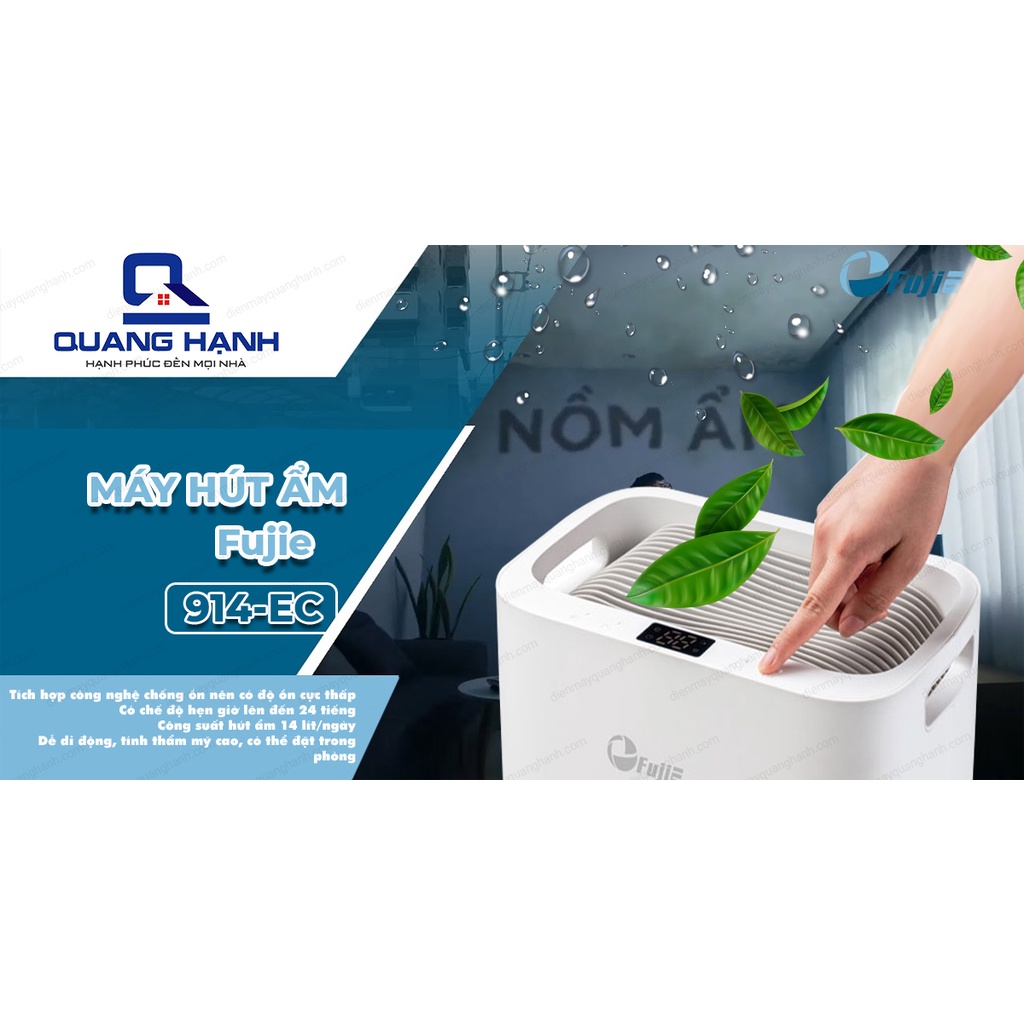 Máy hút ẩm Fujie HM-912EC-N | HM-914EC | HM-916EC | HM- 918EC