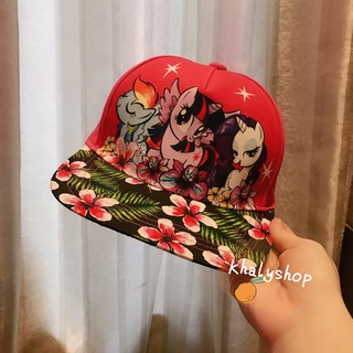 Nón Snapback hình Ngựa Pony hoa lá màu hồng siêu hot cho trẻ em bé gái (Vương Quốc Anh) - 16PN5162