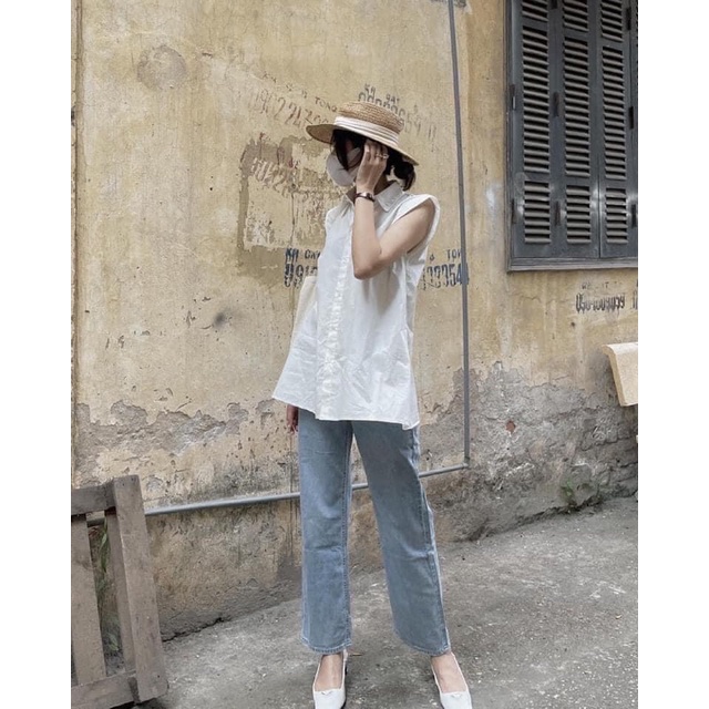SỈ ÁO SƠ MI XÁT NÁCH CHO NỮ
