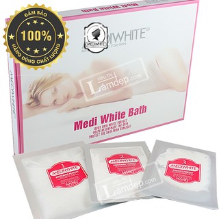 [HÀNG CHÍNH HÃNG] Kem tắm trắng 3 trong 1 Medi White
