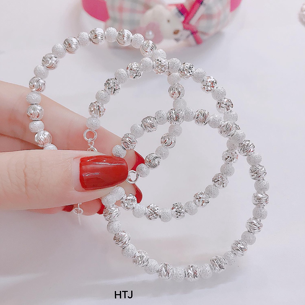 Vòng bi phay cát bạc ta 💚 Freeship 💚 bạc s925 sáng bóng,thu hút mọi ánh nhìn
