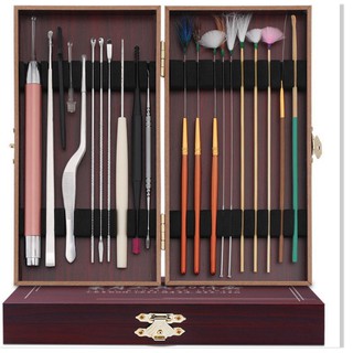 Dụng cụ lấy ráy tai, bộ ngoáy tai 20 món tich hợp đèn soi cho cảm giác siêu đỉnh