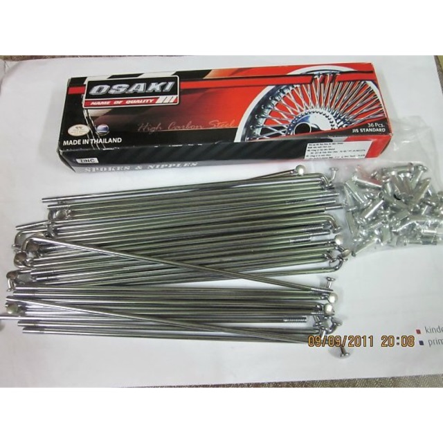 Căm osaki mạ crom (giá 1 bánh)