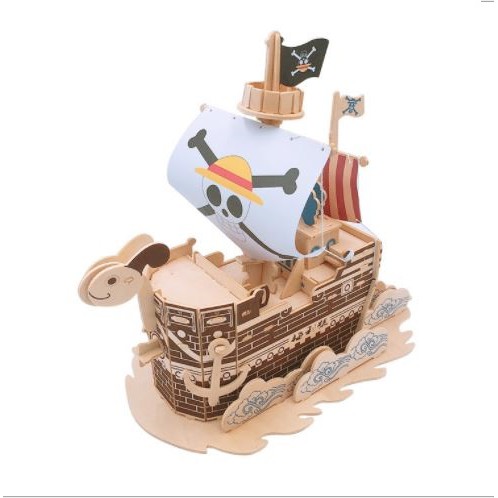 Đồ chơi lắp ghép gỗ 3D Tàu Going Merry