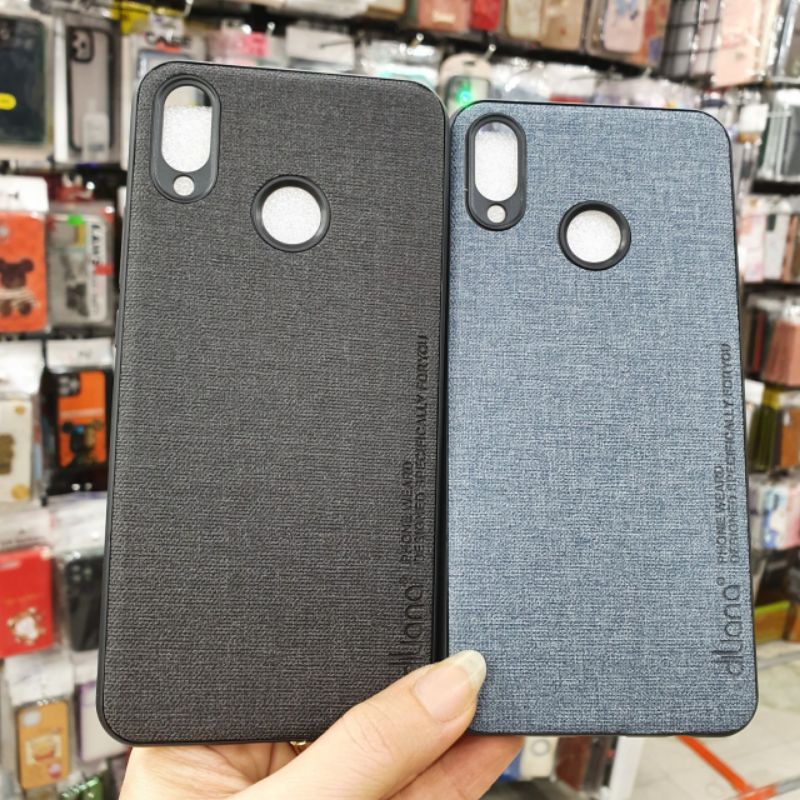 Ốp lưng Huawei Nova 3i dẻo màu lưng vải hàng loại tốt