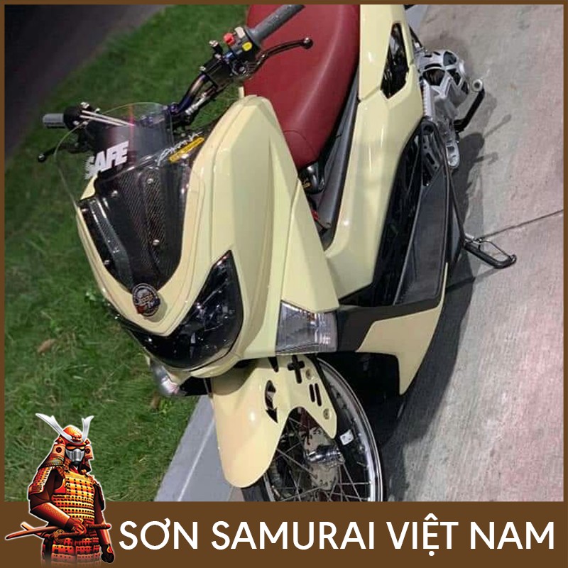 Sơn Xịt Samurai Combo Màu Trắng Kem H199