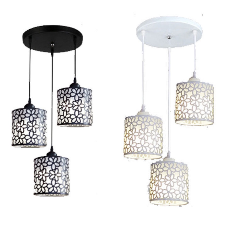 Đèn treo,đèn thả 3 đầu cá tính sáng tạo đèn LED phù hợp treo phòng ăn,quầy bar hiện đại (Bảo hành 2 năm )