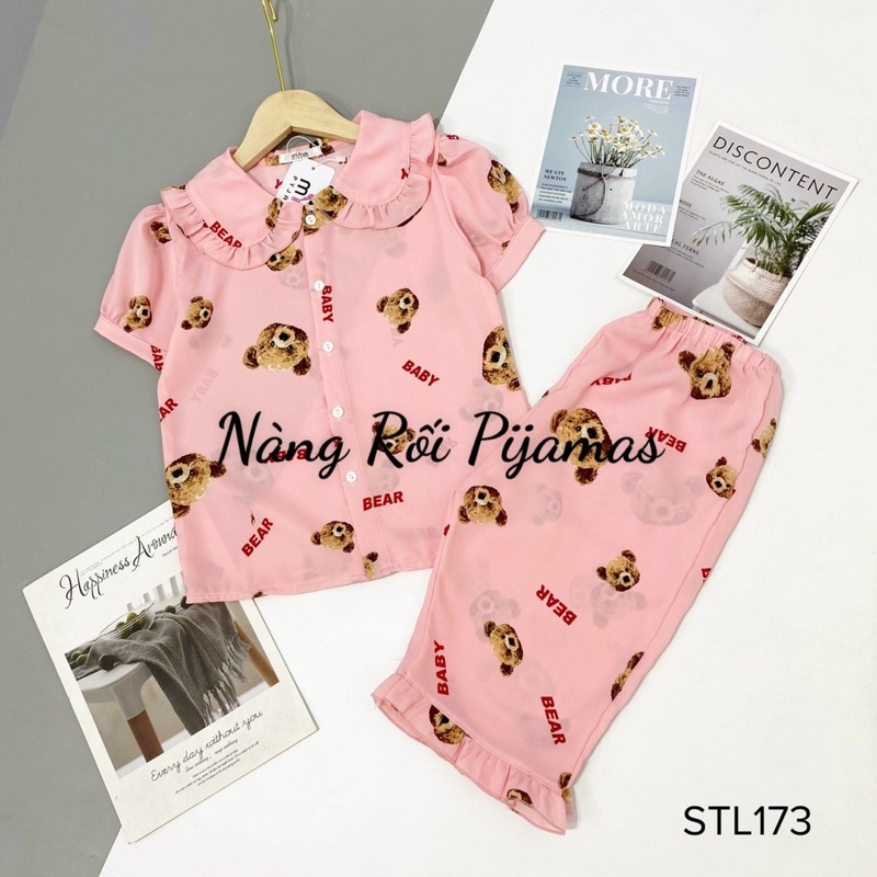 BỘ LỬNG MẶC NHÀ LỤA MANGO SIÊU XINH,(ảnh thật hàng có size)