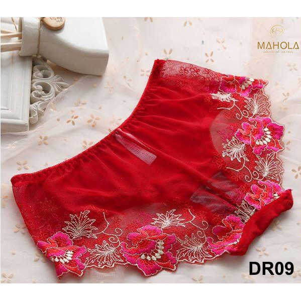 Quần lót ren thêu hoa gợi cảm_Mahola_ ĐR09