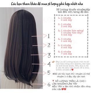 [CẦN TẨY] Thuốc nhuộm màu MILKY LAVENDER ( tặng trợ dưỡng+ găng tay)