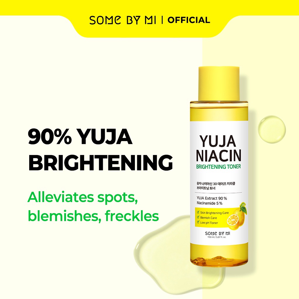 Nước Hoa Hồng Some By Mi Yuja Niacin Brightening Toner 150ml nước hoa hồng hàn quốc