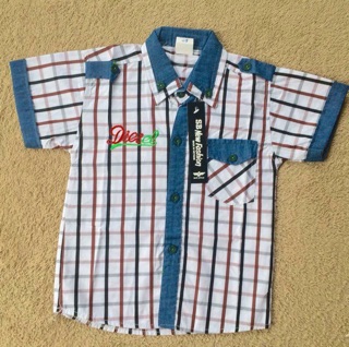 10-25kg áo sơ mi bé trai MS010