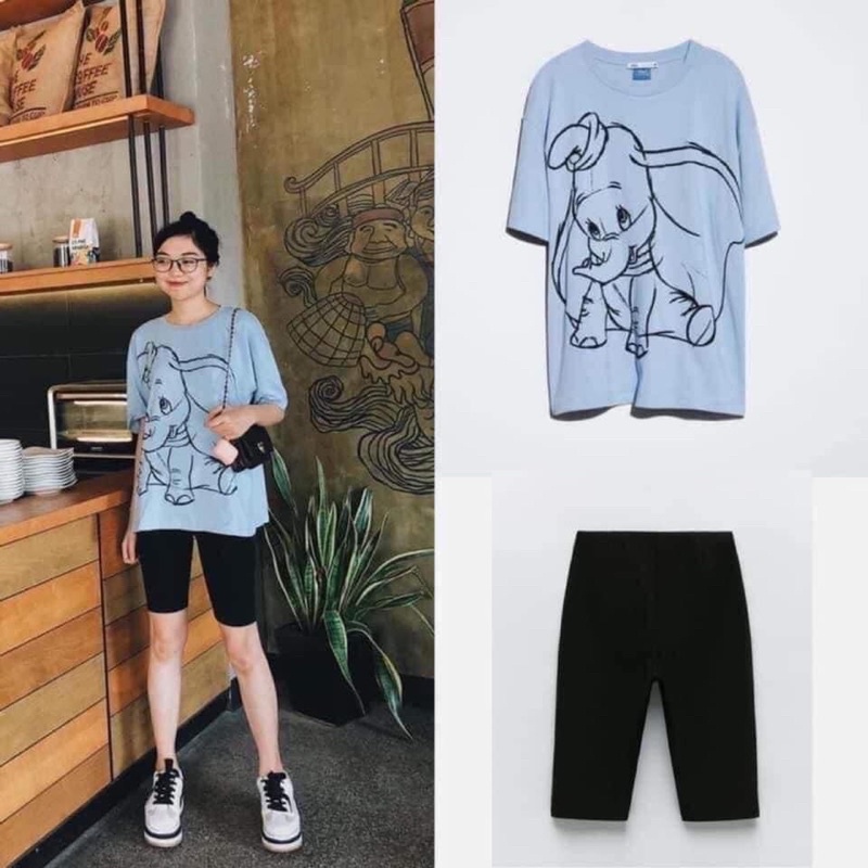 Quần Legging Nữ Đùi HM Chất Tăm Không Có Túi Mã 300 | BigBuy360 - bigbuy360.vn