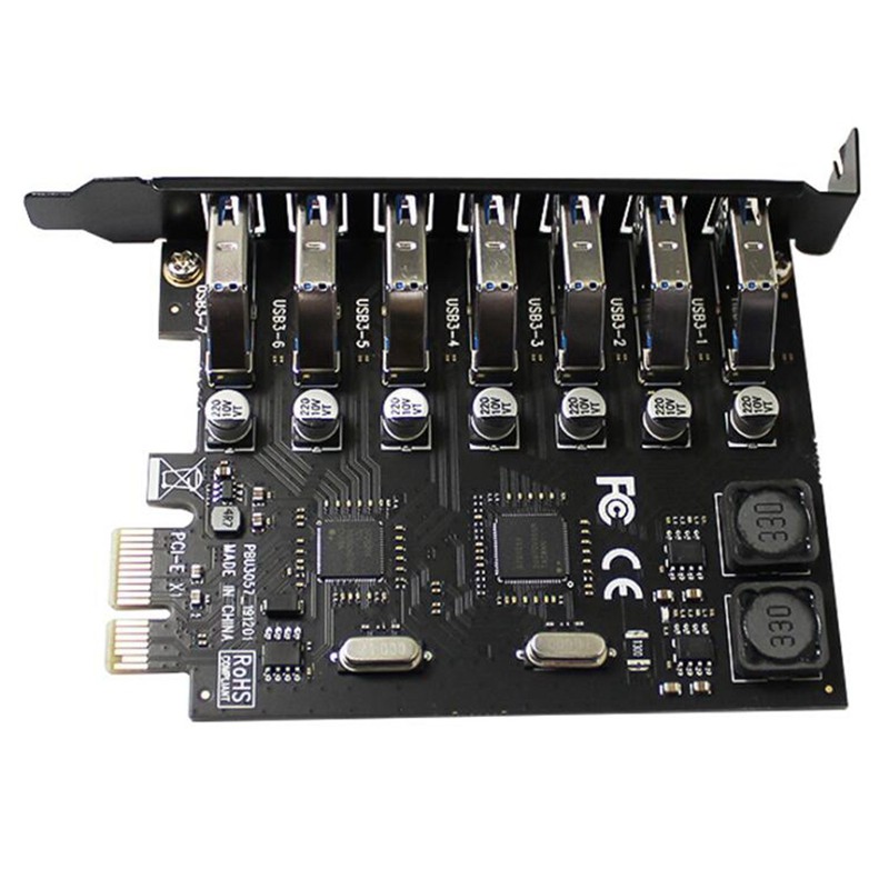 Card Mở Rộng Pci-E Mở Rộng 7 Cổng Usb 3.0 Cho Máy Tính | BigBuy360 - bigbuy360.vn