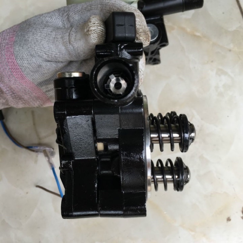 Đầu bơm máy rửa xe gia đình, đầu bơm áp lực TẶNG LỌC NHỰA