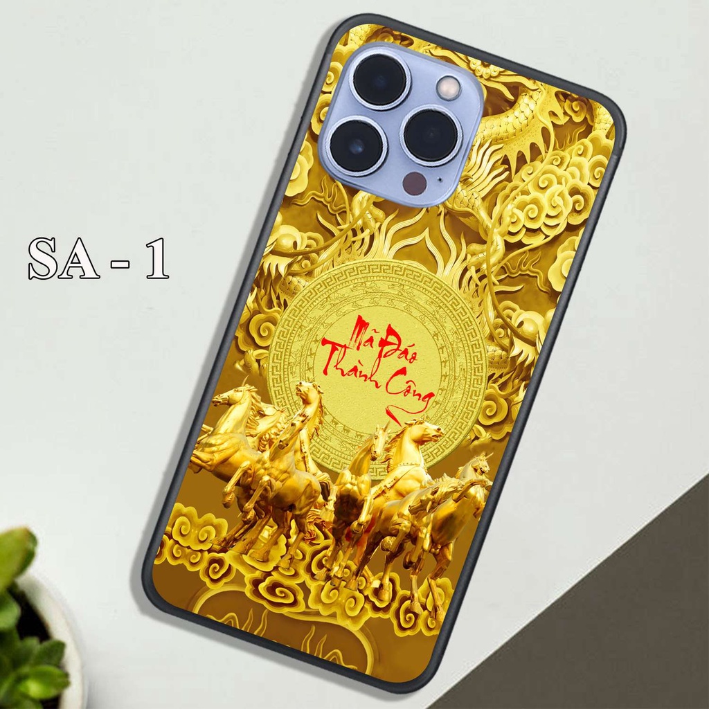 Ốp lưng kính 3D cho iPhone 13 - iPhone 13 Pro - iPhone 13 Pro Max in hình 12 Con Giáp Tài Lộc