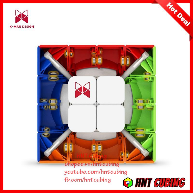 Rubik 4x4 QiYi XMD Ambition Rubik 4 Tâng Cao Cấp | HNT Cubing