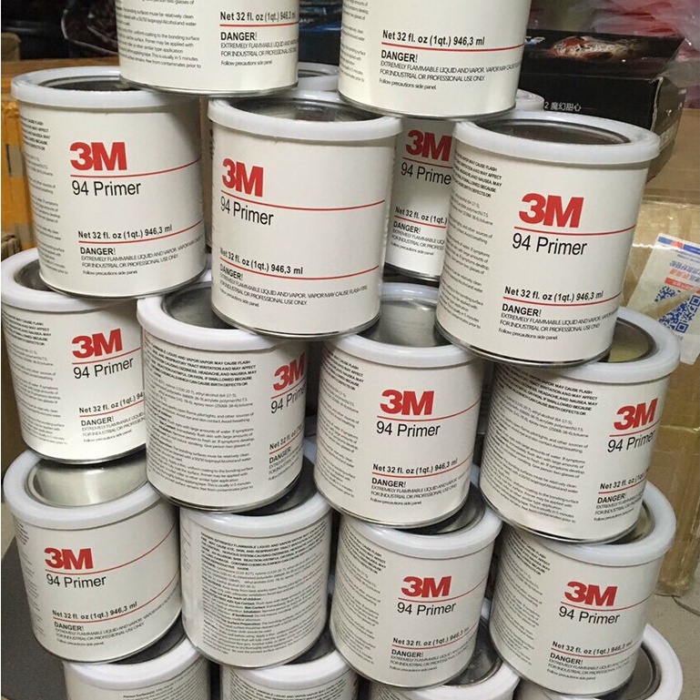 Lọ trợ tăng dính Primer94 siêu to loại 1 lít chính hãng 3m - siêu dính - siêu chắc - keo nước màu vàng - keo mồi