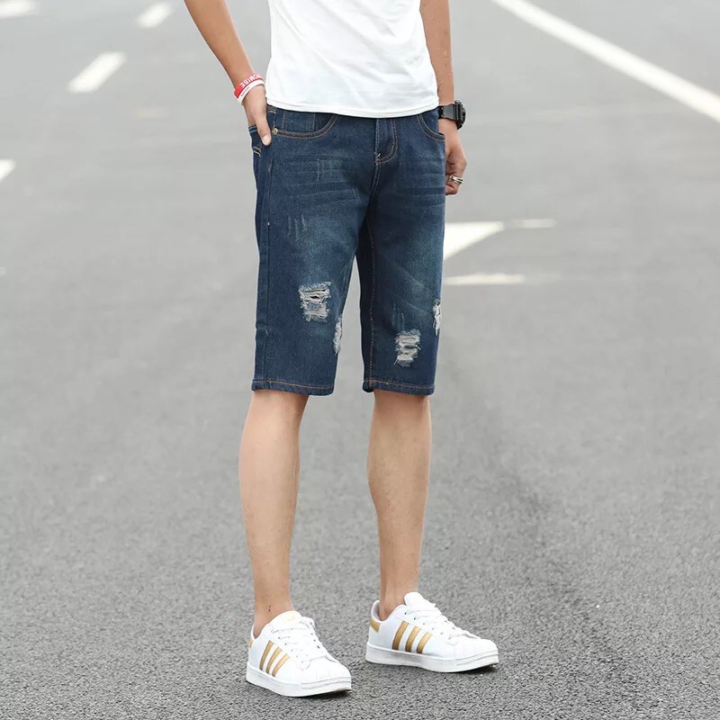 Quần Ngố Bò Nam Vải Xước Cao Cấp BN11 | BigBuy360 - bigbuy360.vn