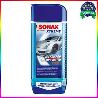 Nước rửa xe cao cấp Sonax Xtreme Active Shampoo 2-In-1