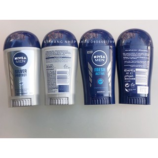Hàng Đức chất – Sáp lăn nách Nivea khử mùi cho nam, khô thoáng 40ml