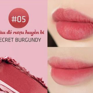 ( HÀNG CÓ SẴN ) SON CARE:NEL ROMANTIC LOVE LIP MAT.TIC (MUA 2 CÂY SON TẶNG 1 HỘP MẶT NẠ NGỦ DƯỠNG MÔI 23G)