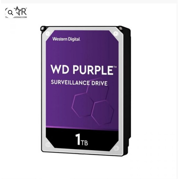Ổ cứng HDD Western 1TB Purple Chính Hãng (WD10PURZ)