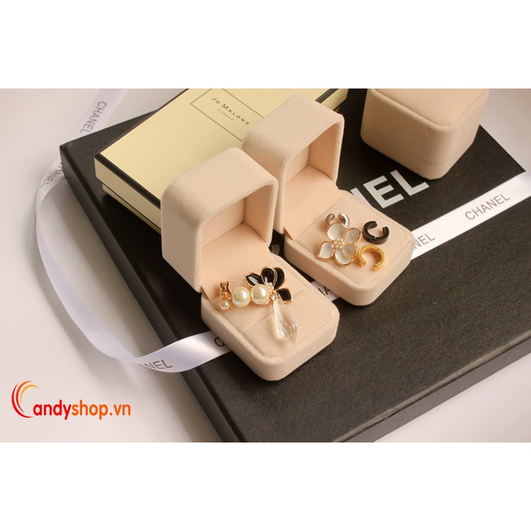Hộp đựng nhẫn, bông tai vải nhung candyshop88 | BigBuy360 - bigbuy360.vn