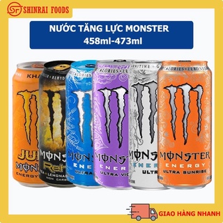 Nước tăng lực Monster Mỹ lon 473ml