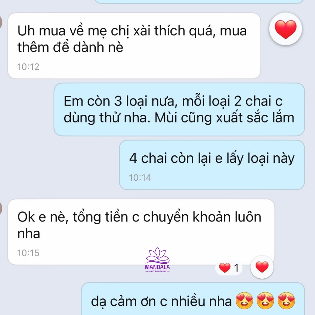 Tinh Dầu Vỏ Bưởi Mandala Kích Thích Mọc Tóc, Kích Mọc Tóc Dạng Bôi 10ml