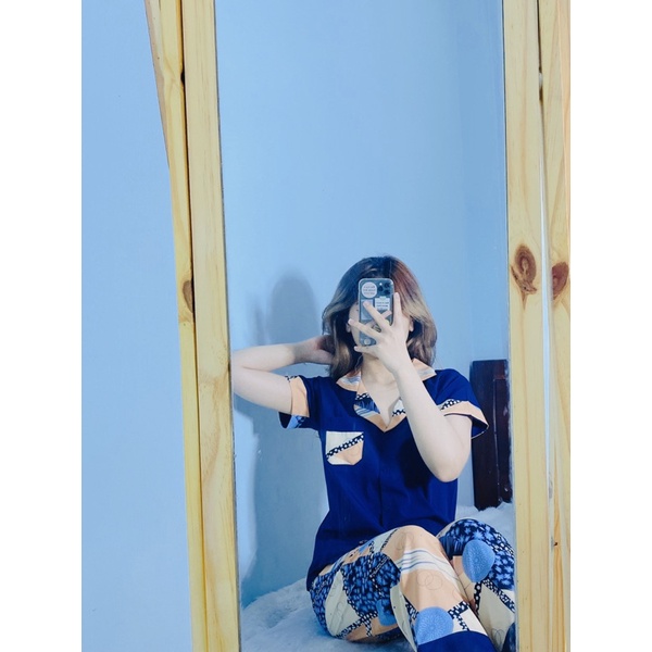 ☘️☘️BỘ PIZAMA CHẤT LỤA HÀN PHỐI 💐💐 | BigBuy360 - bigbuy360.vn